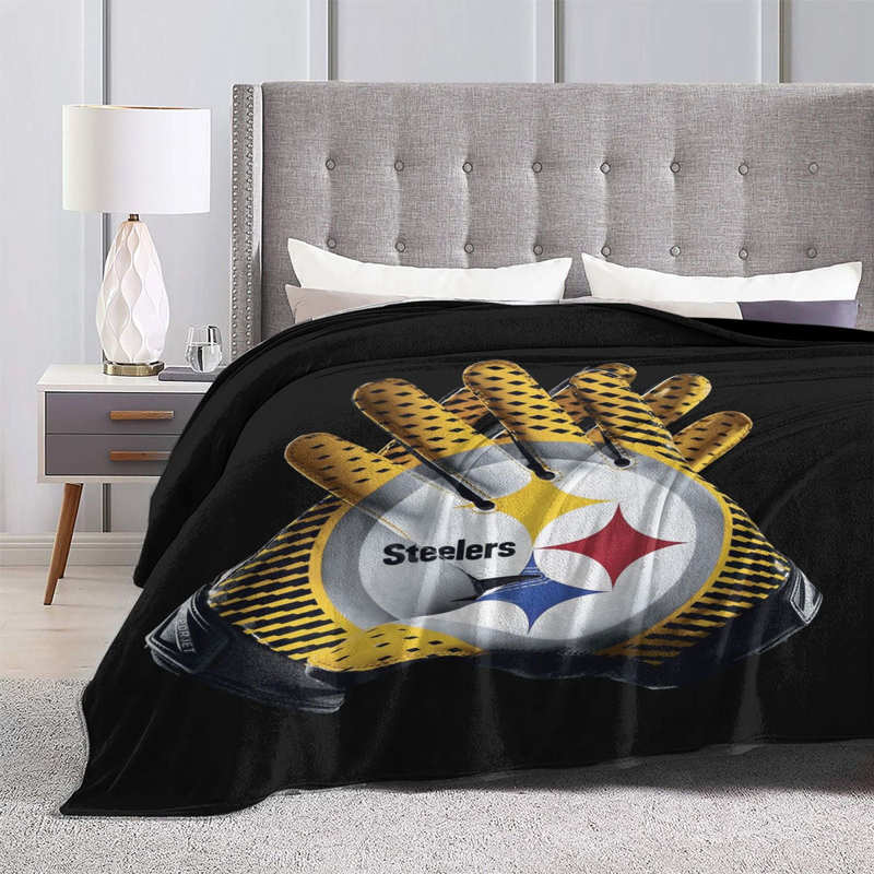 pittsburgh-steelers-blankets-sherpa-blanket-throw-blanket-v18 pittsburgh steelers blankets sherpa blanket throw blanket v18