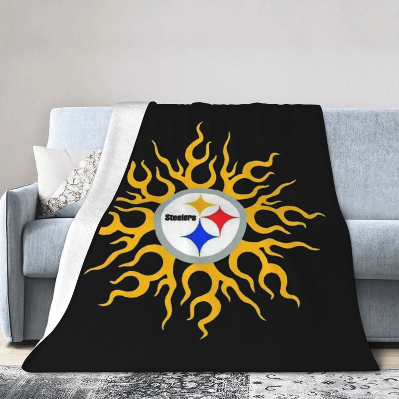 pittsburgh-steelers-blankets-sherpa-blanket-throw-blanket-v26 pittsburgh steelers blankets sherpa blanket throw blanket v26