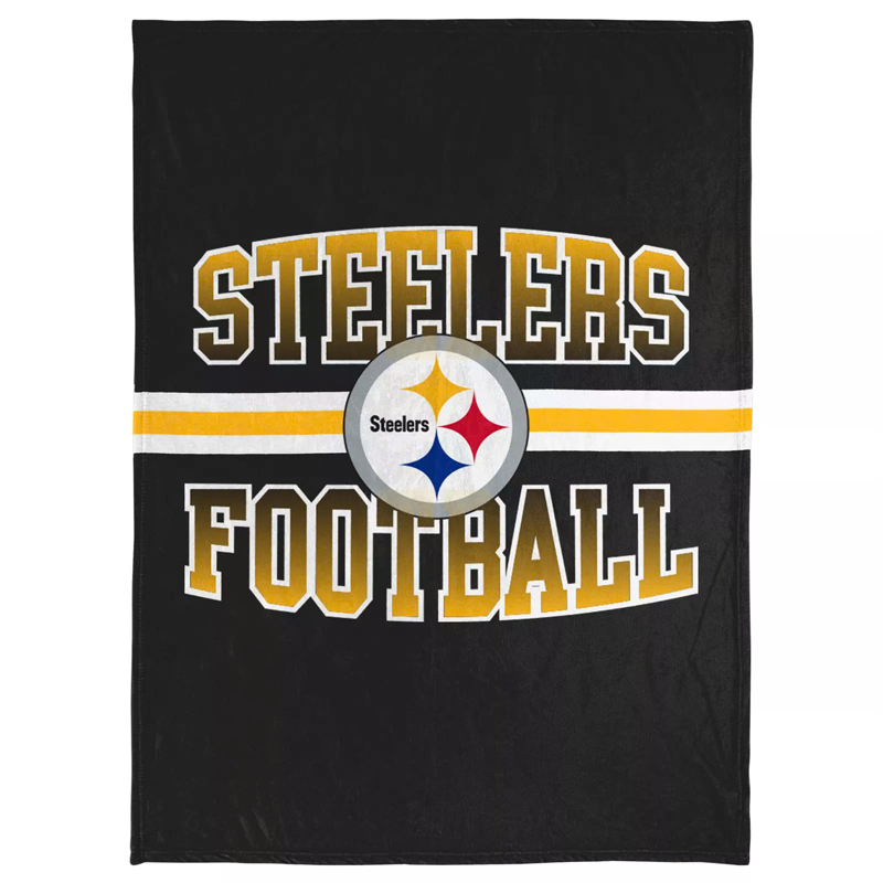 pittsburgh-steelers-blankets-sherpa-blanket-throw-blanket-v34 pittsburgh steelers blankets sherpa blanket throw blanket v34