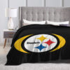 Pittsburgh Steelers Blankets Sherpa Blanket Throw Blanket 5 pittsburgh steelers blankets sherpa blanket throw blanket v36