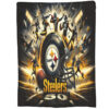 Pittsburgh Steelers Blankets Sherpa Blanket Throw Blanket 6 pittsburgh steelers blankets sherpa blanket throw blanket v70