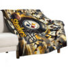 Pittsburgh Steelers Blankets Sherpa Blanket Throw Blanket 5 pittsburgh steelers blankets sherpa blanket throw blanket v71