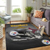 Pittsburgh Steelers Area Rug Pittsburgh Steelers Carpet NFL Carpets Kitchen Area Rug Indoor Rugs 4 pittsburgh steelers rug living room rug floor rug regtangle carpet home decor ver 1738