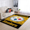 Pittsburgh Steelers Rugs Pittsburgh Steelers Carpets NFL Carpet Kitchen Rug Indoor Rug 3 pittsburgh steelers rug living room rug floor rug regtangle carpet home decor ver 1744