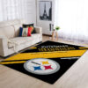 Pittsburgh Steelers Rugs Pittsburgh Steelers Carpet NFL Area Rugs Dining Room Rugs Indoor Rugs 4 pittsburgh steelers rug living room rug floor rug regtangle carpet home decor ver 1749