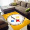 Pittsburgh Steelers Area Rugs Pittsburgh Steelers Carpets NFL Area Rugs Living Room Rug Indoor Rugs 3 pittsburgh steelers rug living room rug floor rug regtangle carpet home decor ver 1757