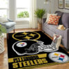 Pittsburgh Steelers Rugs Pittsburgh Steelers Carpets NFL Area Rug Bedroom Area Rug Indoor Rug 3 pittsburgh steelers rugs living room rug floor rug regtangle carpet home decor ver 1770