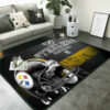 Pittsburgh Steelers Area Rugs Pittsburgh Steelers Carpet NFL Carpets Bedroom Rug Indoor Rugs 4 pittsburgh steelers rugs living room rug floor rug regtangle carpet home decor ver 1778