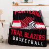 Portland Trail Blazers Blankets FLeece Blanket Throw Blanket 5 portland trail blazers blankets fleece blanket throw blanket v17