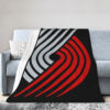 Portland Trail Blazers Blankets FLeece Blanket Throw Blanket 6 portland trail blazers blankets fleece blanket throw blanket v20