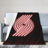 Portland Trail Blazers Blankets Sherpa Blanket Throw Blanket 5 portland trail blazers blankets sherpa blanket throw blanket v23