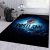 Portland Trail Blazers Area Rug Portland Trail Blazers Carpet NBA Carpet Dining Room Rugs Indoor Rug 3 portland trail blazers rug living room carpet regtangle carpet floor decor home decor ver 718
