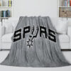 San Antonio Spurs Blankets Sherpa Blanket Throw Blanket 5 san antonio spurs blankets sherpa blanket throw blanket v13