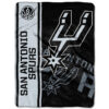 San Antonio Spurs Blankets Sherpa Blanket Throw Blanket 5 san antonio spurs blankets sherpa blanket throw blanket v4
