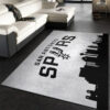 San Antonio Spurs Rugs San Antonio Spurs Carpet NBA Area Rug Kitchen Rug Indoor Rugs 3 san antonio spurs rug living room carpet regtangle carpet floor decor home decor ver 772