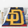 San Diego Padres Blanket FLeece Blanket Throw Blanket 6 san diego padres blanket fleece blanket throw blanket v10