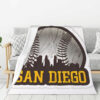San Diego Padres Blanket FLeece Blanket Throw Blanket 5 san diego padres blanket fleece blanket throw blanket v48