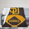 San Diego Padres Blanket Sherpa Blanket Throw Blanket 6 san diego padres blanket sherpa blanket throw blanket v26