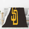 San Diego Padres Blankets Sherpa Blanket Throw Blanket 6 san diego padres blankets sherpa blanket throw blanket v6