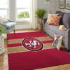 San Francisco 49ers Area Rug San Francisco 49ers Carpet NFL Carpets Dining Room Rug Indoor Rug 4 san francisco 49ers area rugs bathroom rug floor rug regtangle carpet home decor ver 1781