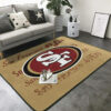 San Francisco 49ers Rug San Francisco 49ers Carpet NFL Area Rugs Bedroom Rug Indoor Rug 3 san francisco 49ers area rugs bathroom rug floor rug regtangle carpet home decor ver 1788