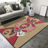 San Francisco 49ers Area Rugs San Francisco 49ers Carpets NFL Area Rug Dining Room Rug Indoor Rugs 3 san francisco 49ers area rugs bathroom rug floor rug regtangle carpet home decor ver 1791