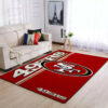 San Francisco 49ers Area Rug San Francisco 49ers Carpets NFL Rug Bedroom Rug Indoor Rug 3 san francisco 49ers area rugs living room rug floor rug regtangle carpet home decor ver 1800