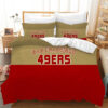 San Francisco 49ers Bed Set San Francisco 49ers Bedding Set Bed Room Set 4 san francisco 49ers bed set san francisco 49ers bedding set bed room set v42