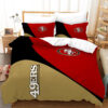 San Francisco 49ers Bed Set San Francisco 49ers Bedding Set Bed Room Set 4 san francisco 49ers bed set san francisco 49ers bedding set bed room set v74