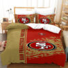 San Francisco 49ers Bed Set San Francisco 49ers Bedding Set Bed Room Set 4 san francisco 49ers bed set san francisco 49ers bedding set bed room set v76