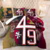 San Francisco 49ers Bed Set San Francisco 49ers Bedding Sets Bed Room Set 3 san francisco 49ers bed set san francisco 49ers bedding sets bed room set v16