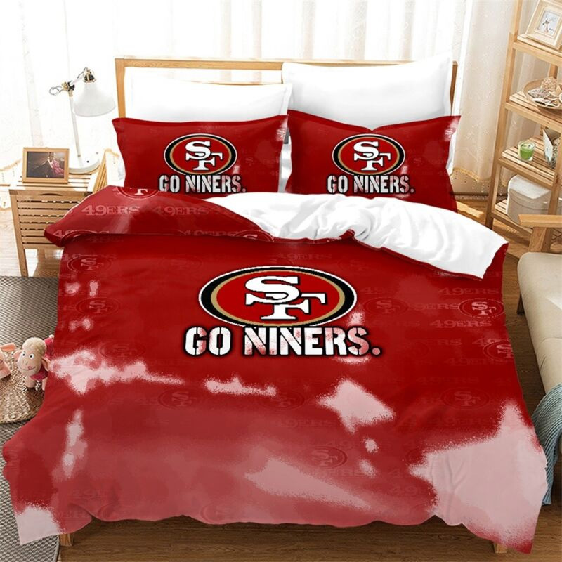 san-francisco-49ers-bed-set-san-francisco-49ers-bedding-sets-bed-room-set-v37 san francisco 49ers bed set san francisco 49ers bedding sets bed room set v37