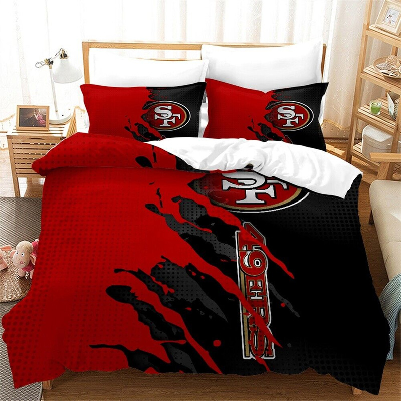 san-francisco-49ers-bed-sets-san-francisco-49ers-bedding-set-bed-room-set-v75 san francisco 49ers bed sets san francisco 49ers bedding set bed room set v75