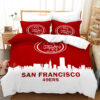 San Francisco 49ers Bed Sets San Francisco 49ers Bedding Sets Bed Room Set 3 san francisco 49ers bed sets san francisco 49ers bedding sets bed room set v48