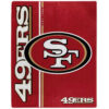 San Francisco 49ers Blanket FLeece Blanket Throw Blanket 5 san francisco 49ers blanket fleece blanket throw blanket v127