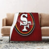 San Francisco 49ers Blanket FLeece Blanket Throw Blanket 5 san francisco 49ers blanket fleece blanket throw blanket v20