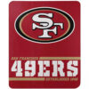 San Francisco 49ers Blanket FLeece Blanket Throw Blanket 6 san francisco 49ers blanket fleece blanket throw blanket v28