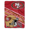 San Francisco 49ers Blanket FLeece Blanket Throw Blanket 6 san francisco 49ers blanket fleece blanket throw blanket v90