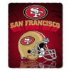 San Francisco 49ers Blanket Sherpa Blanket Throw Blanket 6 san francisco 49ers blanket sherpa blanket throw blanket v130