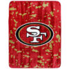 San Francisco 49ers Blanket Sherpa Blanket Throw Blanket 6 san francisco 49ers blanket sherpa blanket throw blanket v135