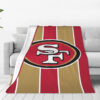 San Francisco 49ers Blanket Sherpa Blanket Throw Blanket 6 san francisco 49ers blanket sherpa blanket throw blanket v136