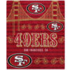 San Francisco 49ers Blanket Sherpa Blanket Throw Blanket 5 san francisco 49ers blanket sherpa blanket throw blanket v24