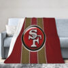 San Francisco 49ers Blanket Sherpa Blanket Throw Blanket 6 san francisco 49ers blanket sherpa blanket throw blanket v51