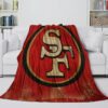 San Francisco 49ers Blanket Sherpa Blanket Throw Blanket 5 san francisco 49ers blanket sherpa blanket throw blanket v53
