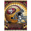 San Francisco 49ers Blanket Sherpa Blanket Throw Blanket 6 san francisco 49ers blanket sherpa blanket throw blanket v72