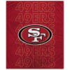 San Francisco 49ers Blanket Sherpa Blanket Throw Blanket 5 san francisco 49ers blanket sherpa blanket throw blanket v95