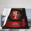 San Francisco 49ers Blankets FLeece Blanket Throw Blanket 6 san francisco 49ers blankets fleece blanket throw blanket v115