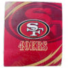 San Francisco 49ers Blankets FLeece Blanket Throw Blanket 5 san francisco 49ers blankets fleece blanket throw blanket v30