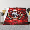 San Francisco 49ers Blankets FLeece Blanket Throw Blanket 6 san francisco 49ers blankets fleece blanket throw blanket v77