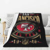 San Francisco 49ers Blankets FLeece Blanket Throw Blanket 5 san francisco 49ers blankets fleece blanket throw blanket v79